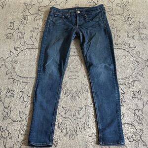 Rag & Bone 29 Dark Blue Skinny Jeans